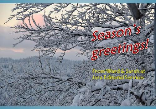 Season's greetings from Jura Editorial Services
